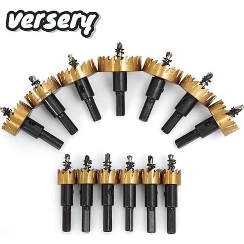 Free shipping 12-100mm High Quality HSS Drill Bit high speed steel Hole Saw for Stainless Aluminum alloy Steel Metal Drill Bits