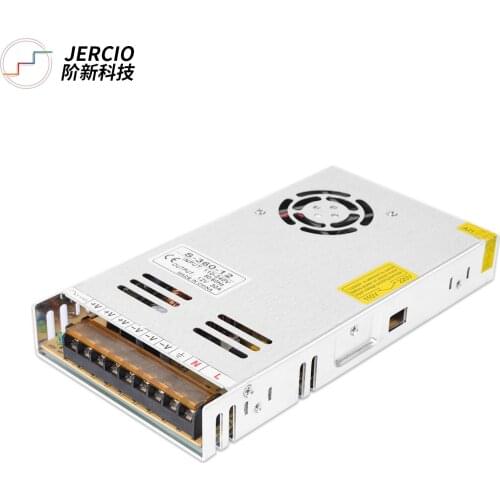 220V to 12V 360W DC LED lamp strip monitoring display ultra-thin switching power supply 30A transformer