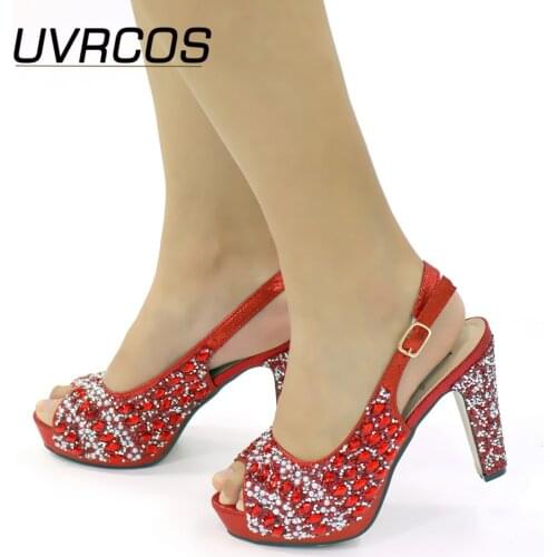Ladies Shoes High Heels Designer Luxury Shoes Women 2021 Summer Shoes Big Size43 Italian Women Wedding Shoes with Rhinestone