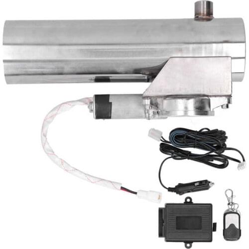 Exhaust Downpipe Convenient Exhaust Cutout Valve 3in Universal with Remote Control for Car for Cutout Valve System for Vehicle