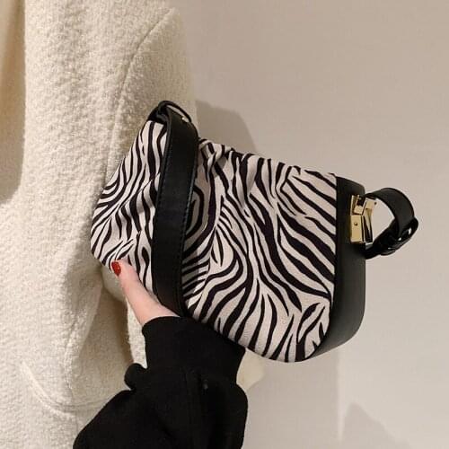 Brand Design Leopard Shoulder Bag for Women Trend Travel Crossbody Bag Female Fashion Luxury High Quality Handbag and Purse