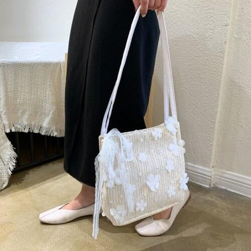Women Top-handle Bags New Summer Lace Bag Womens New Large Capacity Shoulder Bag Bolso Mujer Handbags