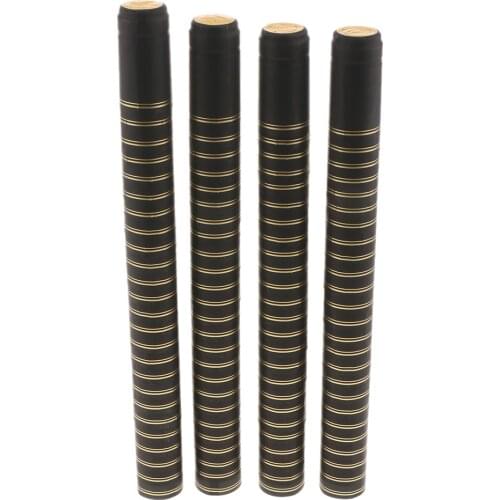100pcs PVC Wine Bottle Heat Shrink Capsules Caps for Home Brewing 60mm Height
