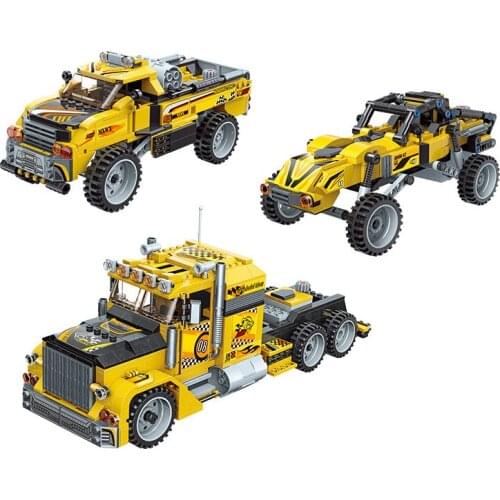 622pcs Enlightenment 42108 Expedition Titans Heavy Off-road Truck Assembly Model Boy Assembly Building Block Toy Gifts