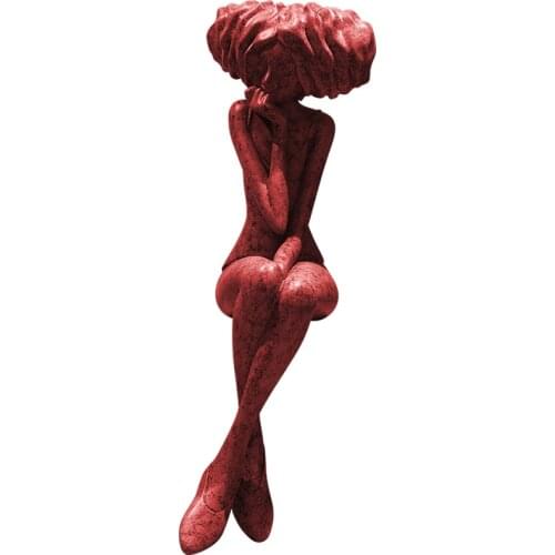 TT Large Fiberglass Creative Figure Decoration Hotel Sales Office Soft Decoration Sculpture Model Room Interior Decoration