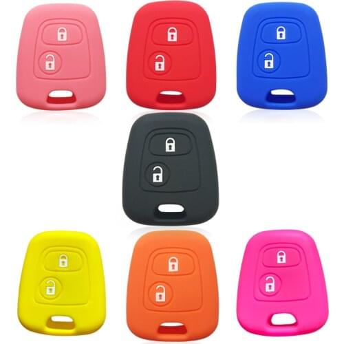 For Toyota Aygo Key Cover Case for Citroen C1 C2 C3 C4 XSARA Picasso Key Holder Set for Peugeot 107 206 207 306 307 407 Key Case