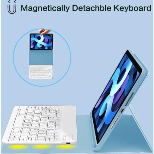 For IPad Keyboard Case for IPad 7th 8th Generation Case for IPad Air 4 Pro 11 2020 Air 2 Air 1 9.7 2018 Air 3 10.5 10.2