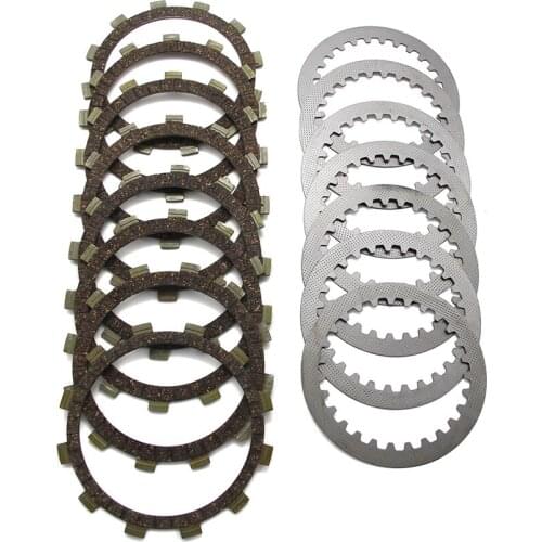 Clutch Friction Disc Plate For Yamaha XT550 5Y3 XT550J OEM:5Y1-16321-00/583-16321-00 7 5Y1-16331-01/4L0-16321-00 1 360-16325-00