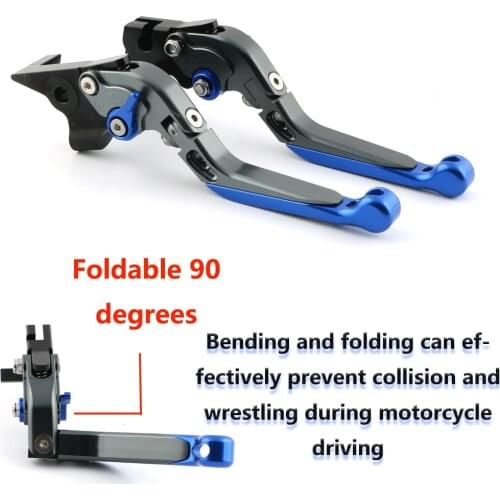 For SUZUKI GSXR 600 K 5 750 K6 K7 K8 K9 K10 2006-2010 GSXR 1000 K5 K6 2005 2006 Motorcycle Adjustable Brake Levers Clutch Lever