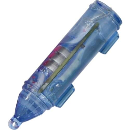 LED Fishing Lure Deep Drop Fishing Light, Red/ Blue/ White/ Green Light, Underwater Fishing Attracting Lure Night Fishing Lamp