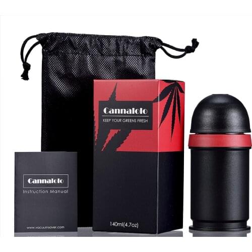 1 Pcs Herb Smell Proof Container & Stash Jar Airtight & Vacuum Sealed to Keep Your Herbs Fresh 1 Oz Capacity container