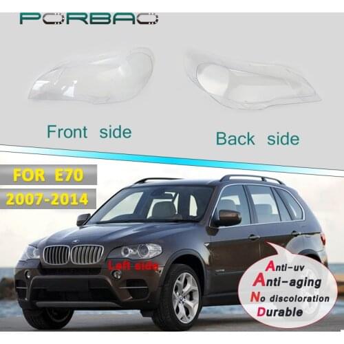 Headlamp Shell for Auto Parts X5 E70 Headlight Transparent Glass Lens Cover Headlight Headlamp Clear Shell Lampshade 07-14