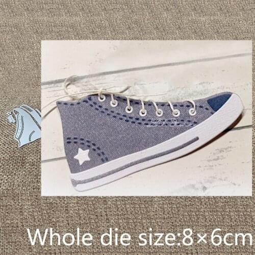 XLDesign Craft Metal Cutting Dies stencil mold cloth shoes decoration scrapbook Album Paper Card Craft Embossing die cuts