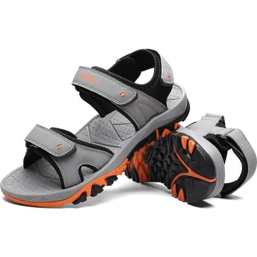 Plage male mens rubber piel praia 39 masculina mens geta sandales size homens footwear sea walking outdoor leather sandals para