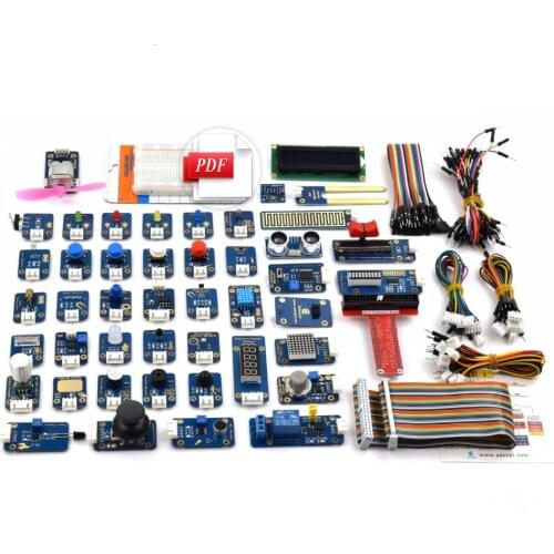 Adeept DIY Electric Ultimate 46 in Sensor Modules Kit for Raspberry Pi 3 2 B/B+ with Guidebook FreeShipping Book diykit