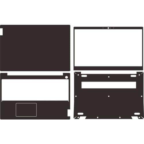 KH Carbon fiber Laptop Sticker Skin Decals Cover Protector for Lenovo IdeaPad 3 15IML 3-15IML05 15.6"