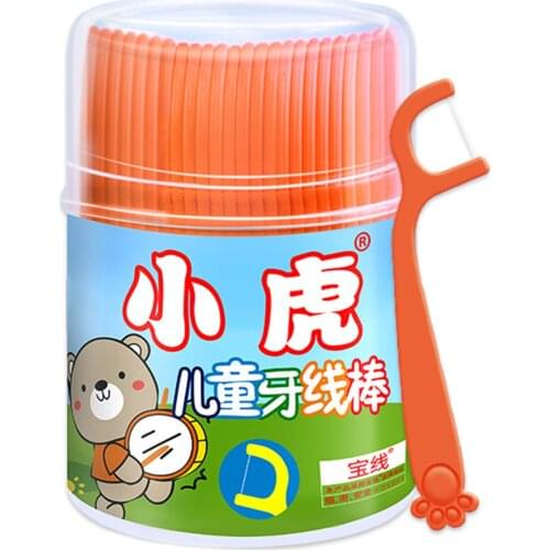 New Teeth Cleaning Dental Floss for Kids Oral Care Tooth Cleaner with Case Oral Hygiene Supplies Dental Flosser Tooth Cleaner