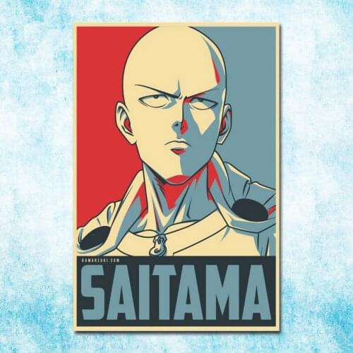 One Punch Man Hot Anime Game Silk Canvas Poster 13x20 24x36 Inch Pictures For Room Decor Gift-3
