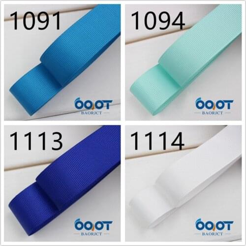 OOOT BAORJCT 173304 , 25mm Solid Color Grosgrain Ribbon 10 yards , DIY handmade clothing accessories , Jewelry & Accessories