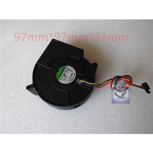 Original SUNON 9733 9CM 12V 4.2W PSB1297PYB1-AY blower fan Can be used for the graphics card power supply chassis