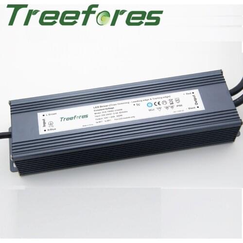 CE UL 30W 60W 80W 100W 120W 150W 200W 300W AC to DC 12V 24V Triac Dimming Power Suppply Leading&Trial Edge Dimmable Transformer