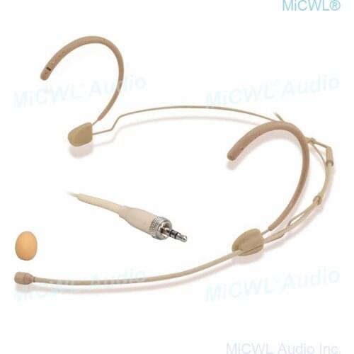 Professional Omnidirectional Headset HeadMic Microphone for Sennheiser sk100 300 500 G1 G2 G3 G4 System 3.5mm Jack Lock