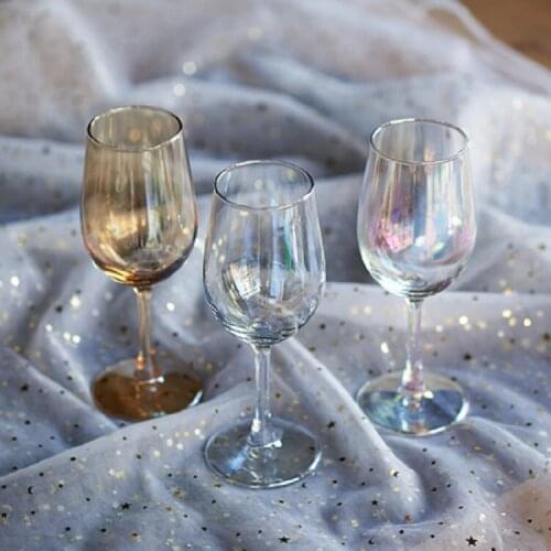 Factory Direct Sales Creative Color Crystal Wine Glass Glasses Customized Color Whiskey Glass