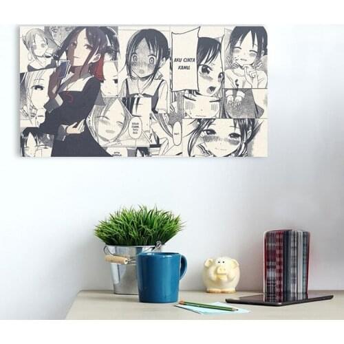 Shinomiya Kaguya Kaguya-sama Love is War anime Painting Wall Art Poster Canvas Home Bedroom Study Dorm Art Decoration Prints