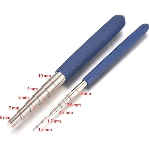 Blue Nickel Iron Thick and Thin Winding Rod DIY Manual Winding Tool Handmade Jewelry Accessories Wholesale crafts