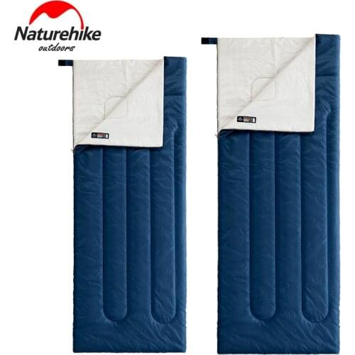 Naturehike Ultralight Envelope Cotton Sleeping Bag Single Camping Sleeping Bag Summer Thin Sleeping Bag Isolate Dirt Liner