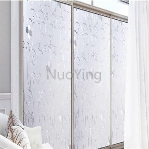Static Window Film Self-adhesive Film Glass Door And Window Stickers Window Stickers Important Privacy 3d Glue-free Anti-peeping