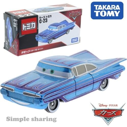 Takara Tomy Tomica Disney Cars C-23 Ramone Cars 3 Type Hot Pop Kids Toys Motor Vehicle Diecast Metal Model