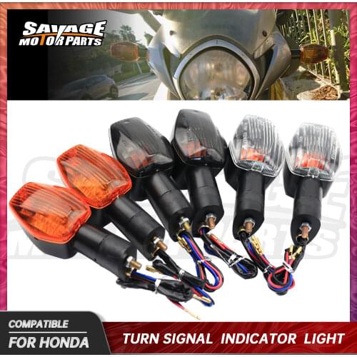 Turn Signal Light Indicator Lamp For HONDA CB400SF CB600 900 HORNET RVT 1000R CBR 919 1300 600RR Motorcycle Accessories Blinkers