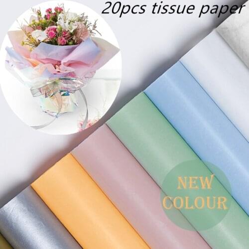Flower Wrapping Tissue Paper Pearlescent Sydney paper Kraft Paper lining material Bouquet Wrapping Paper Gift Wedding Decoration