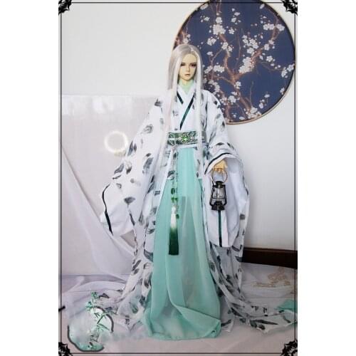 1/4 1/3 BJD Clothes Accessories Ancient Costume Samurai Dress Chinese Hanfu set for BJD/SD MSD SD13 SSDF Strong Uncle Doll C0897
