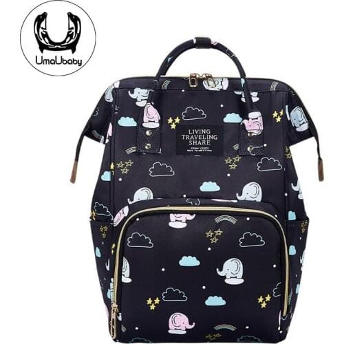 10 color Nappy Backpack Bag Mummy Large Capacity Stroller Bag Baby Multi-function Waterproof Outdoor Travel Diaper Bags for Mom
