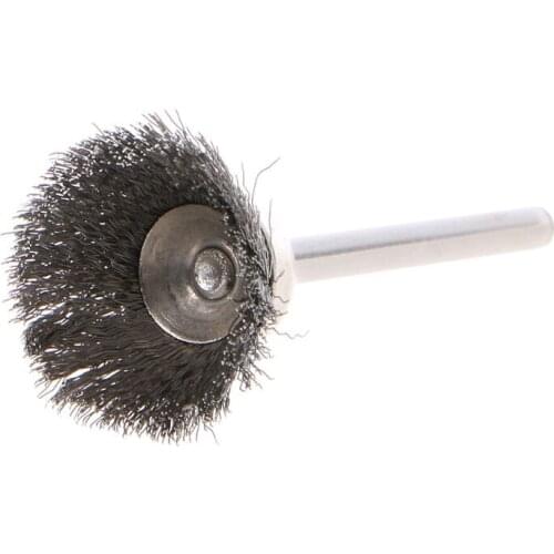 10pcs Cup Shape Steel Wire Wheel Brushes for dremel Electric Tool Rust Cleaning Rotary Tool for the Engraver Abrasive Materials