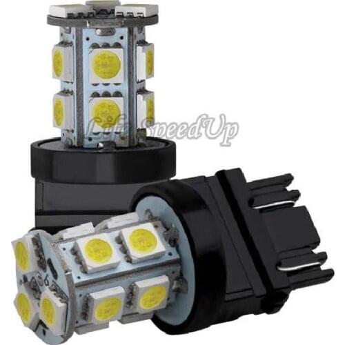 10 Piece Universal 3157 5050 13SMD Super Bright LED Turn Tail Brake Stop Signal Light Lamp Bulb 12V