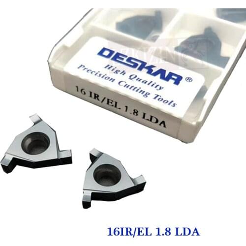 16IR EL 0.7 0.8 0.9 1.0 1.1 1.2 1.3 1.4 1.5 1.6 1.7 1.8 LDA 16ER IL Carbide Inserts Grooving Turning Tool Shallow Groove Tool