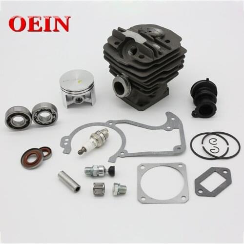 48mm Cylinder Piston Spark Plug Gasket Bearing Oil Seal Kit Fit For STIHL 036 MS360 MS 360 Chainsaw Spare Parts 11250201206