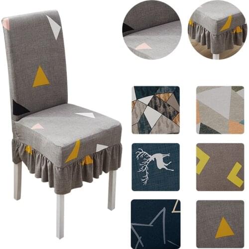 High Back Dining Room Chair Covers Spandex Elastic Chair Covers for Chairs for Kitchen Covers for Sofa and Armchairs for Home