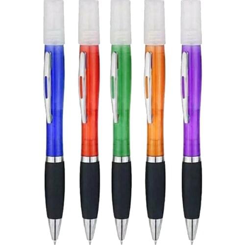 Long Lasting Pens 1.0mm Ball Point Pen 2 in 1 Sprayer for Office - Black