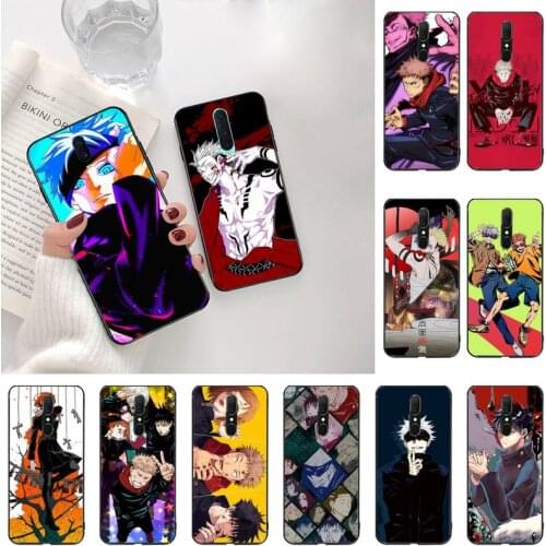 Jujutsu Kaisen Gojo Satoru Phone Case For Oppo A5 A9 2020 Reno2 z Renoace 3pro A73S A71 F11