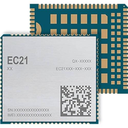EC21-AU EC21 LTE SMT Type 4G LTE CAT1 module FDD-LTE/TDD-LTD B1/B2/B3/B4/B5/B7/B8/B28/B40 Latin America/Australia/New Zealand