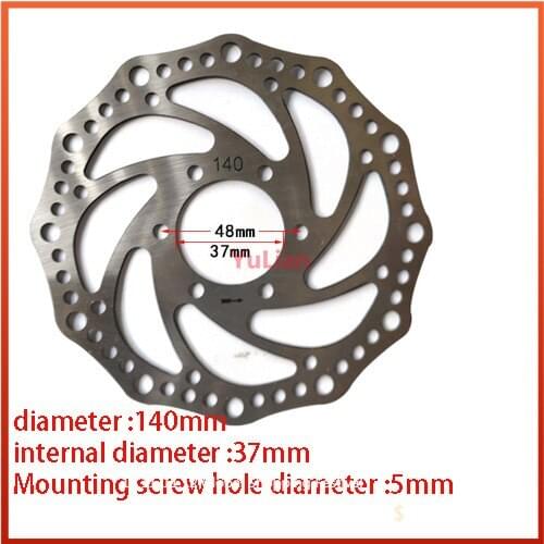 Electric Scooter Mini Scooter Bicycle Evo Electric Vehicle 3-hole 6-hole Brake Disc Disc Brake Pad