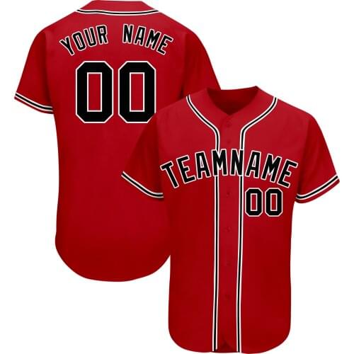 2020 Hot Custom Baseball Jersey Embroidered Team Name&Number Athletic Casual Sportswear Breathable Shirts for Men/Kids Big size