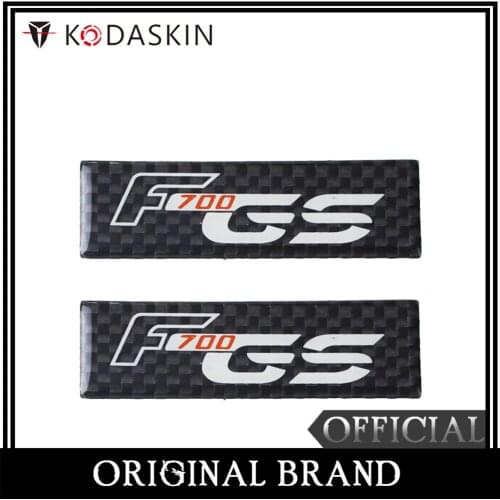 KODASKIN Motorcycle Carbon Fiber Fuel Gas Oil Cap Tank Pad Tankpad Protector Sticker For for BMW F700GS accessories