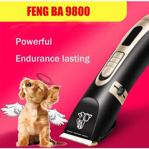 Low-Noise Pet Grooming Clipper Dog Hair Trimmer Shaver Electrical Pets Clipper Rechargeable Puppy Dog Cat Hair Cutting Machine