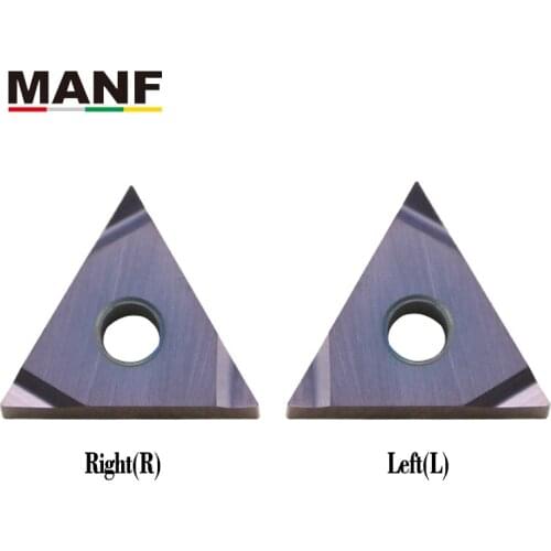 MANF Turning Tool Carbide Inserts TNMG160404 TNGG160408 Lathe Tools External CNC Blade External Turning Insetrs