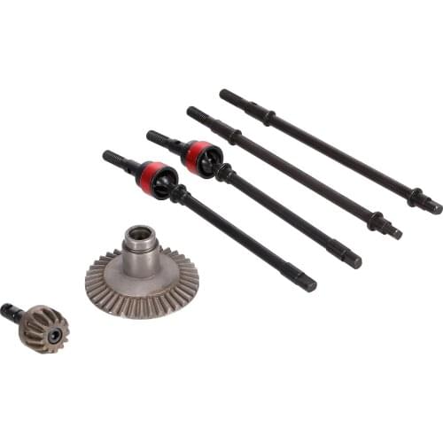 Metal Axle Dogbone Shaft Gear Compatible with 1:10 RC crawler Axial SCX10 Axle Replacement Parts